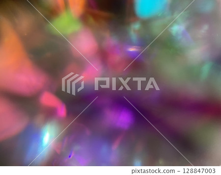 Colorful light bokeh, gem diamond jewelry crystal texture background material Colorful light bokeh, gem diamond jewelry crystal texture background material 128847003