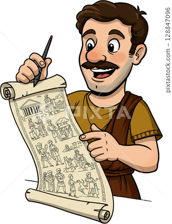 Roman Scroll Recorder 128847096