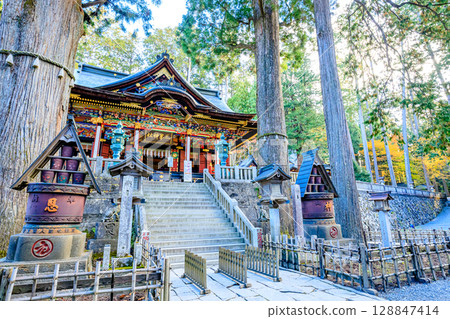 秋天的三峰神社 埼玉縣秩父市 128847414