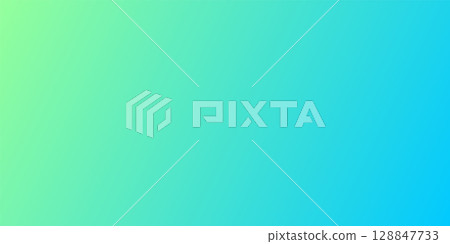 Yellow-green and light blue gradient background material illustration 128847733