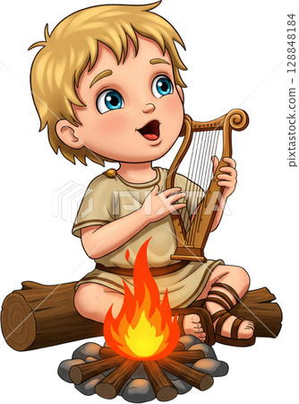 Campfire Lyre Boy 128848184