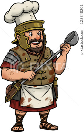 Roman Army Chef 128848201