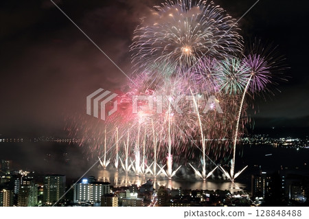 Su訪湖煙花節 Su訪湖煙花節 128848488