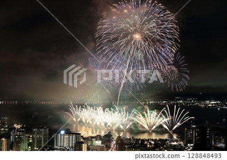 Su訪湖煙花節 Su訪湖煙花節 128848493