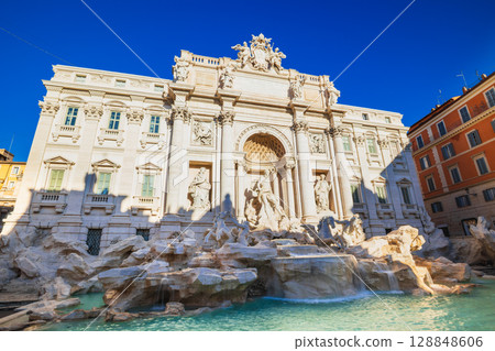 羅馬特雷維噴泉 128848606
