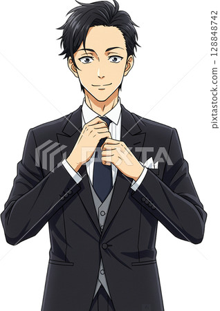 Groom with Natural Charm 128848742