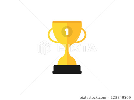 Gold Trophy Cup Icon Gold Trophy Cup Icon 128849509