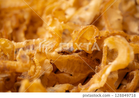 扇貝串的特寫 128849718