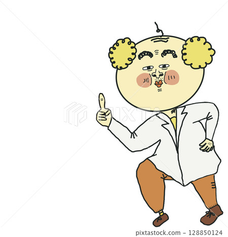 He's a funny doctor. He's a funny doctor. 128850124
