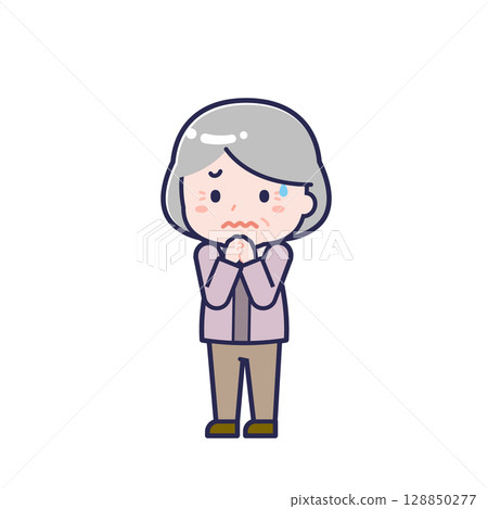 Senior in plain clothes / diagonal / female 23 Senior in plain clothes / diagonal / female 23 128850277