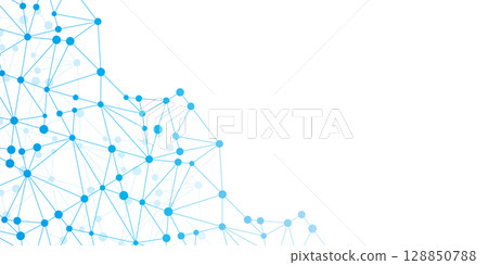 科技背景近未來淡藍色向量 128850788