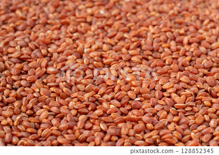 紅米飯的特寫 128852345