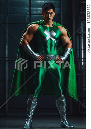 Hero Green Portrait 128852852