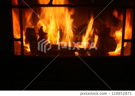fireplace fireplace 128852871