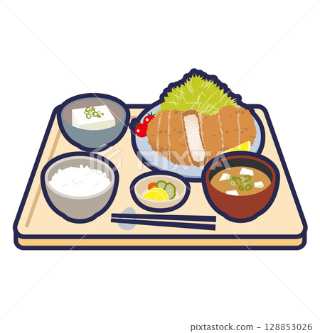 Tonkatsu套餐 128853026