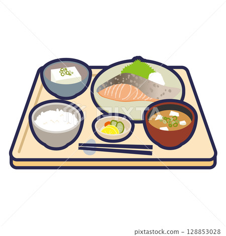 烤魚套餐 128853028