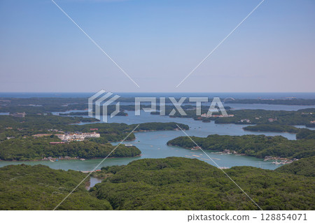 Ago Bay seen from Yokoyama Observatory Ago Bay seen from Yokoyama Observatory 128854071
