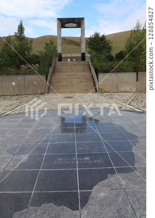 Memorial monument for Japanese soldiers interned in Mongolia Memorial monument for Japanese soldiers interned in Mongolia 128854827