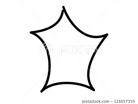 光爆效果卡通圖標 光爆效果卡通圖標 128857359