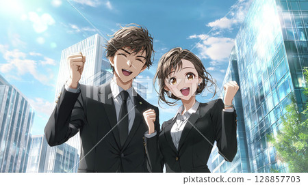 The Sky of the Job Offer, Two Fists 1 128857703