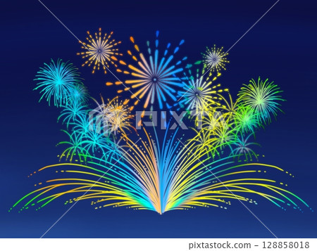 五彩繽紛的煙火 2/5 128858018
