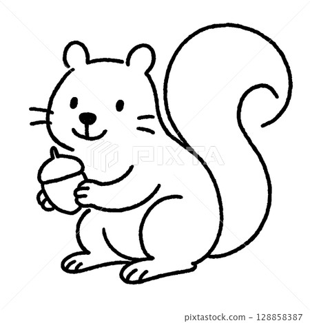 橡子和松鼠 128858387