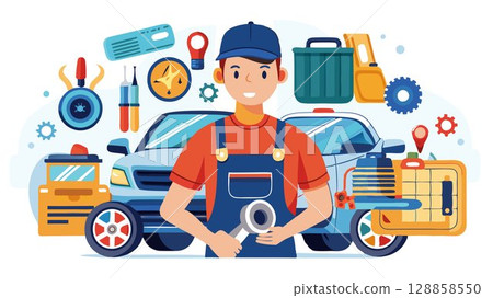 Automotive technicians may specialize in specific areas, such as engine repair, electrical systems, or transmission repair. 128858550
