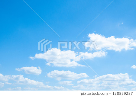 Clouds in the summer sky 128859287