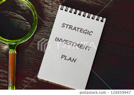 Conceptual text, phrase, words Strategic Investment Plan text The concept of development and business, strategy and growth. A place to copy Conceptual text, phrase, words Strategic Investment Plan text The concept of development and business, strategy and growth. A place to copy 128859947