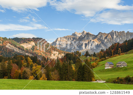 mountain, landscape, scenery 128861549
