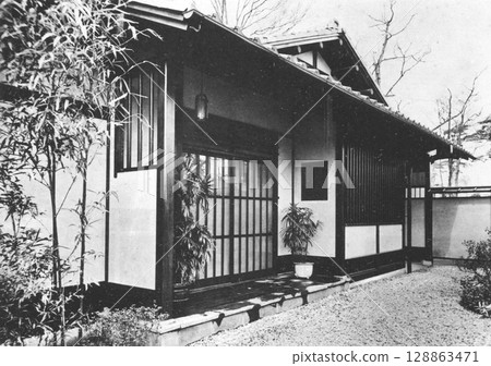 Prewar architecture, modern architecture, Showa era houses 128863471
