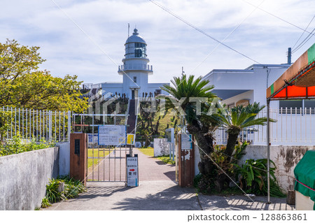 《宮崎縣》宮崎縣最南端的都肥岬燈塔 128863861