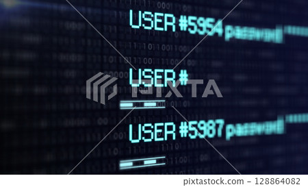 Security system warning about account blocking Security system warning about account blocking 128864082