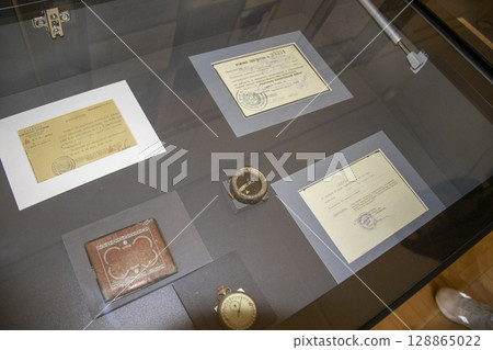 07.07.2025 - Minsk, Belarus - Second world war items on display of the museum. 128865022