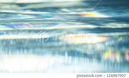 Sparkling rainbow colors - summer colors 128867007