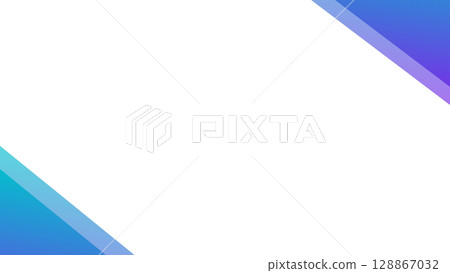 Gradient simple corner frame background Gradient simple corner frame background 128867032