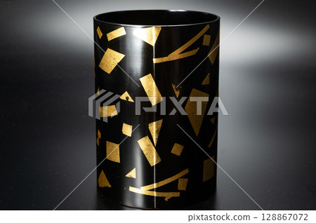 覆葉水罐｜元元齋的最愛，墨黑色的幾何圖案茶具 128867072