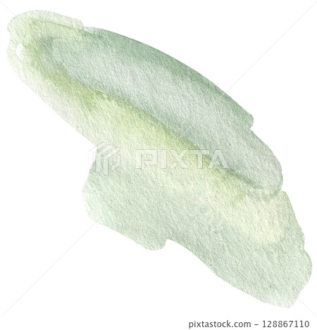Pink watercolor paint stroke background illustration. 128867110