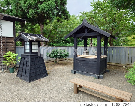 Matsumae Domain Residence: Edo Period Well Matsumae Domain Residence: Edo Period Well 128867845