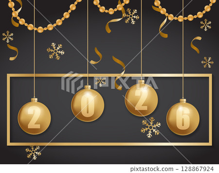 happy new year 2026 gold and black happy new year 2026 gold and black 128867924