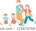 一家人出去的插圖 128870708
