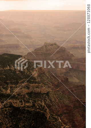 Aerial View Grand Canyon Arizona Aerial View Grand Canyon Arizona 128871068