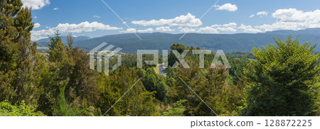 紐西蘭塔斯曼地區格倫霍普的霍普鞍瞭望台景觀 紐西蘭塔斯曼地區格倫霍普的霍普鞍瞭望台景觀 128872225