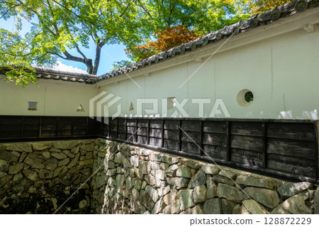 岐阜郡上八幡城石牆 128872229