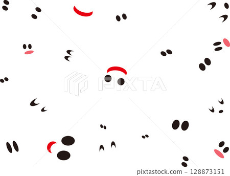 A ghost with only a face on a white background. Halloween, illustration, halloween, A ghost with only a face on a white background. Halloween, illustration, halloween, 128873151