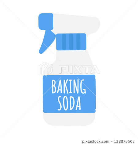小蘇打噴霧瓶插圖 128873505