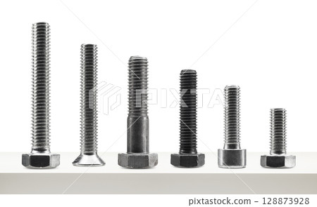 Screws and bolts 128873928
