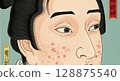 Rough skin in the Edo period 128875540