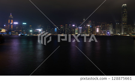Dark Night Hong Kong Dark Night Hong Kong 128875661