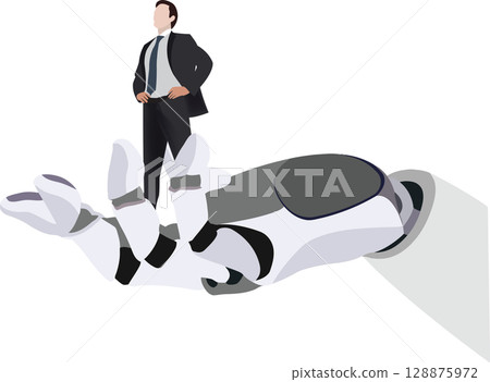 hand prosthesis bionic manager standing hand prosthesis bionic manager standing hand prosthesis bionic manager standing hand prosthesis bionic manager standing 128875972